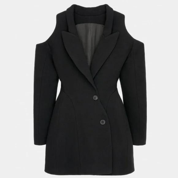 ZARA WOOL BLAZER DRESS LIMITED EDITION - Picture 2 of 8